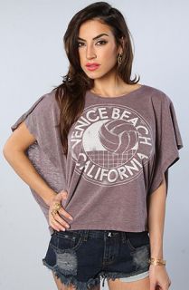 Rebel Yell The Venice Beach Rocker Tee in Bubblegum