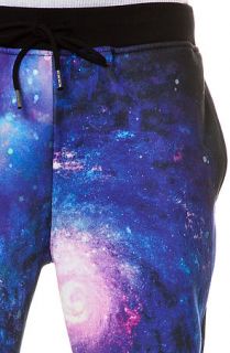 Elwood Pants Supernova Tapered Fleece Jogger in Blue
