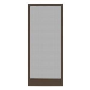 Unique Home Designs Delray 36 in. x 80 in. Bronze Outswing Metal Hinged Screen Door ISHM410036BRZ