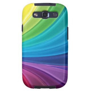Abstract Rainbow Swirl  Samsung Galaxy S Case