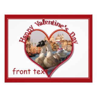Romantic Gondola Ride Valentine Personalized Invitations