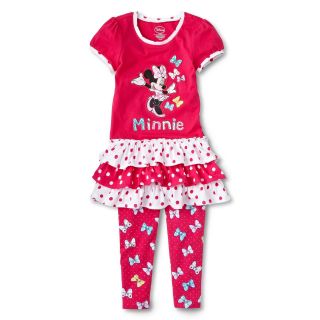 Disney Minnie 2 pc. Legging Set   Girls 2 10, Girls