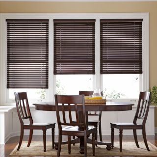 JCP Home Collection jcp home 2 Basswood Horizontal Blinds, Oak Mantel