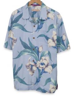 Paul Fredrick Mens Tommy Bahama The Grand Floralscape Camp Shirt