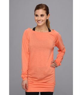 Nike Epic Long Crew Womens Long Sleeve Pullover (Orange)