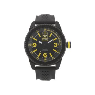 Wrist Armor US Army Mens Rubber Strap Watch