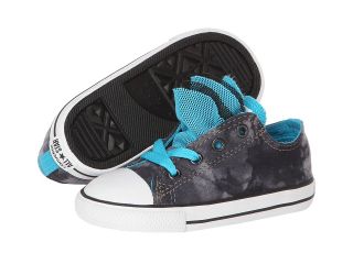 Converse Kids Chuck Taylor All Star Party Ox Girls Shoes (Black)