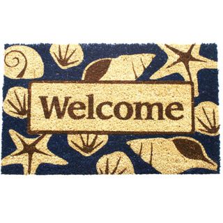 Beach Welcome Coir Doormat