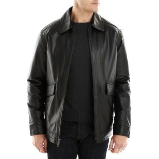 Excelled Leather Excelled Lambskin Hipster Jacket, Black, Mens