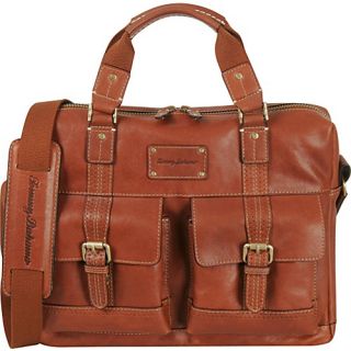 Back 9 Zip Briefcase Cognac   Tommy Bahama Non Wheeled Business Cas
