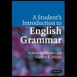 Students Introduction to English Grammar
