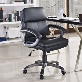 Modway Stellar Mid Back Executive Office Chair EEI 719 BLK