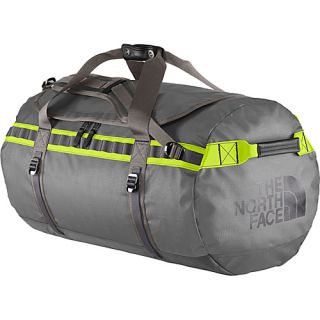 Base Camp Duffel   L SE Monument Grey/Dayglo Yellow   The North F