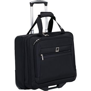 Helium Hyperlite Trolley Tote Black (00)   Delsey Wheeled Business Cases