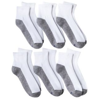 Hanes Boys 5 +2 Free Socks   White S