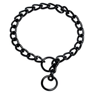 Platinum Pets Coated Chain Training Collar   Black (24 x 4mm)