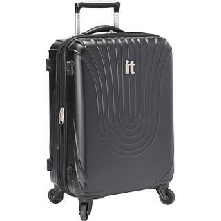 Andorra 22 4 Wheeled Carry On CLOSEOUT Black   IT Luggage Small Roll