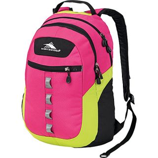 Opie Backpack Fuchsia/Chartreuse/Black   High Sierra School & Day Hi