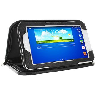 Samsung Galaxy Tab 3 Lite 7.0 inch   Executive Portfolio Leather Case Bl