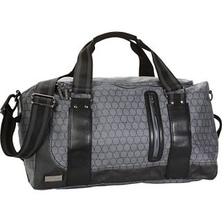 Jet Setter Duffel Bag   Gray Circles