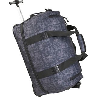 J World Stadium 21 Rolling Duffel   Frost Black