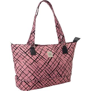 Brush Strokes Laptop Tote Red   Jenni Chan Ladies Business
