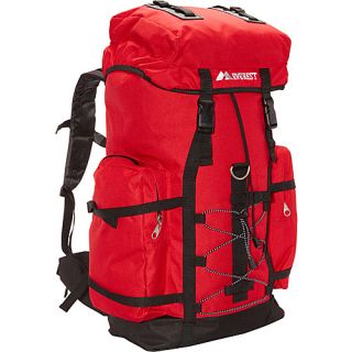 Hiking Pack Red/Black   Everest Backpacking Packs