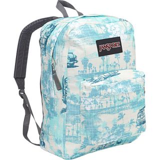 SuperBreak Backpack Bayside Blue Gold Coast   Black Label   JanSport Sc