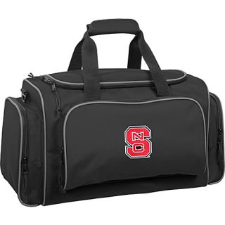 North Carolina State Wolfpack 21 Collegiate Duffel Black   Wally Bag