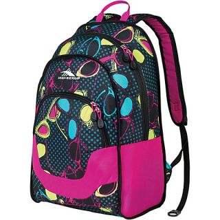 Widget Backpack Lola Rays, Fuchsia, Black   High Sierra School & Day
