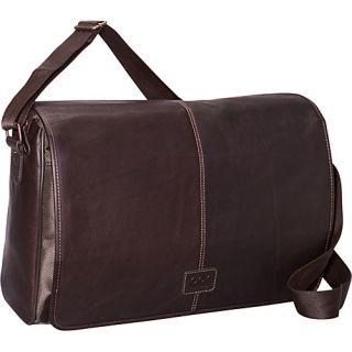 Jack 15 Laptop Messenger Bag Colombian Brown Leather   Jill e De
