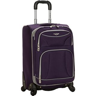Venice 20 Spinner Carry On Purple   Rockland Luggage Small Rol