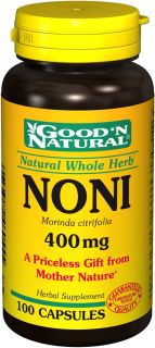 Good N Natural   Noni 400 mg.   100 Capsules