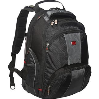 Backpack for 15.4 Laptop Computer Black   Mancini Leather