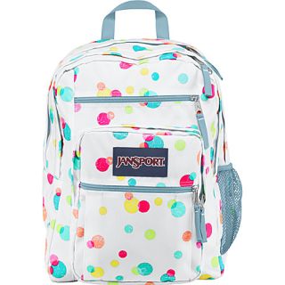 Big Student Backpack Pink Pansy Confetti Dots   JanSport School & Day H
