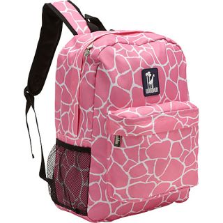Pink Giraffe Crackerjack Backpack Pink Giraffe   Wildkin School & Day Hi