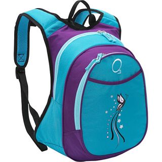 O3 Kids Pre School Butterfly Backpack with Integrated Lunch Cooler Turqu