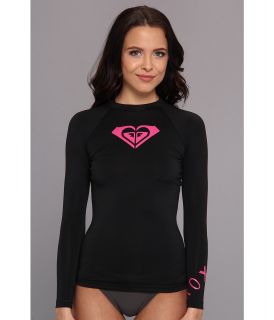 Roxy Whole Hearted L/S Surf Shirt Womens Swimwear (Black)