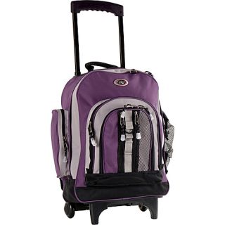 Awestruck 18 Rolling Backpack Purple/Baby Lavender   CalPak Wheeled Back