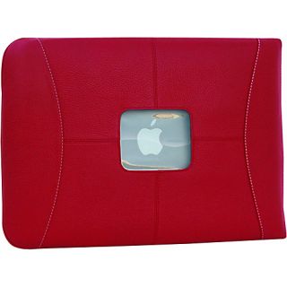 Premium Leather 11 MacBook Air Sleeve   Red