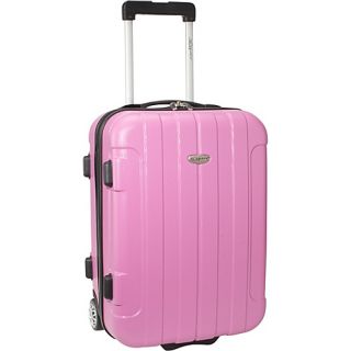 Rome 20 in. Hardside Rolling Carry On Pink   Travelers Choice