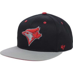 Toronto Blue Jays 47 Brand MLB Red Under Snapback Cap