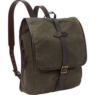 Tin Cloth Backpack Otter Green   Filson Travel Backpacks