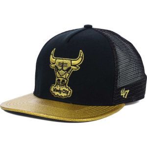 Chicago Bulls 47 Brand NBA Hardwood Classics Stringray Mesh Trucker