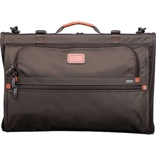 Alpha Tri Fold Carry On Garment Bag   Espresso
