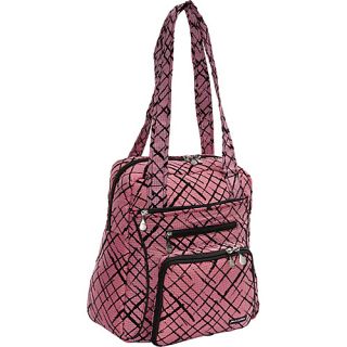 Brush Strokes Soft Gym Tote Red   Jenni Chan Luggage Totes and Satche