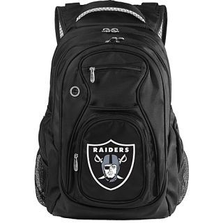 NFL Oakland Raiders 19 Laptop Backpack Black   Denco Sport