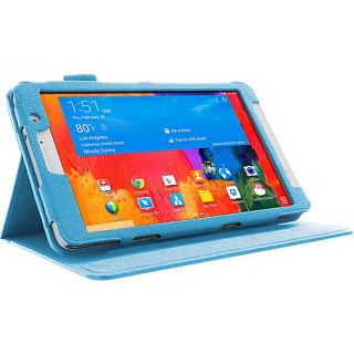 Samsung Galaxy Tab Pro 8.4 inch   Dual View Folio Case Blue   rooCASE La