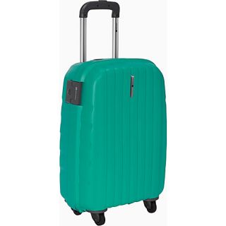 Helium Colours Carry On 4 Wheel Trolley Emerald Green   Delsey Hardside L