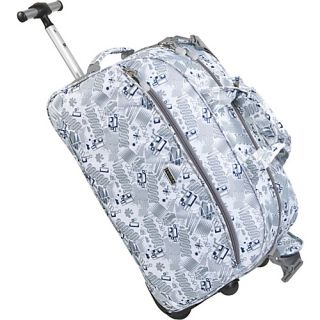 J World Christy 20 Rolling Duffel   Blinker White